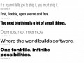GitHub开源两可变式字体Mona Sans、Hubot Sans